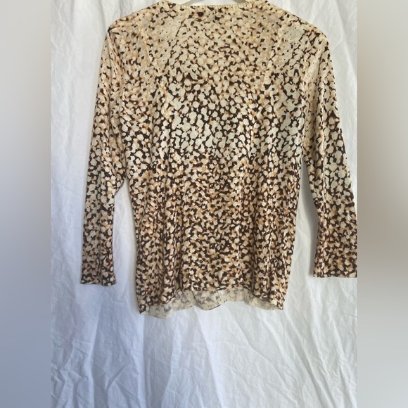 Armani Exchange cardigan blouse 3/4 Size Small - Picture 5 of 15